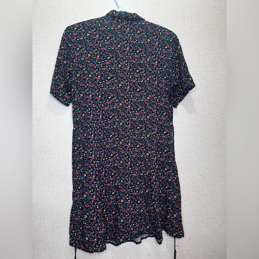 Urban Outfitters Black Floral Mini Dress - Picture 2 of 7